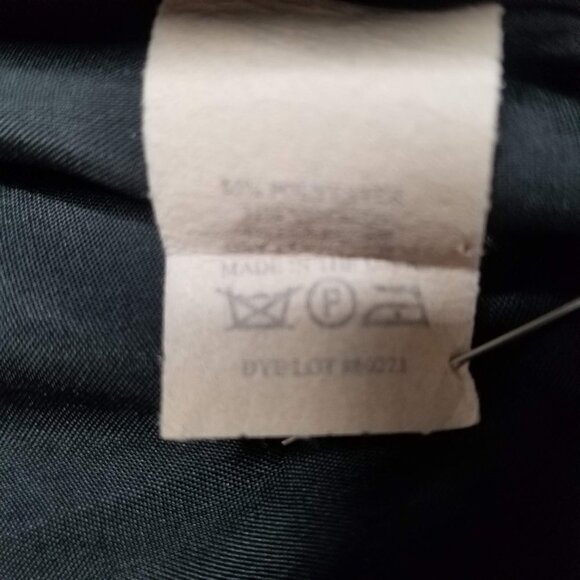 How & Wen Women's Black Pleated A-Line Skirt Size 2 - Picture 5 of 6